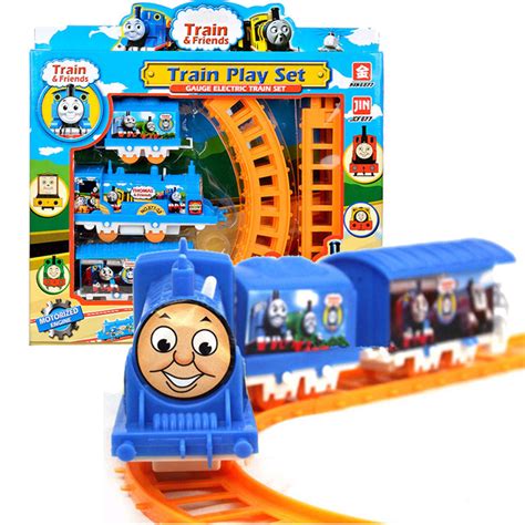 Plastic Thomas Electric Train Tracks Play Set Educational Toy for Kids Children – ebuyerseller.com