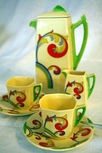 Royal Doulton Art Deco Coffee Set | Daniella Franzese | Flickr