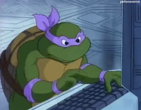 They had the newest and coolest technology, and knew how to use it. | Tmnt, Donatello ninja ...
