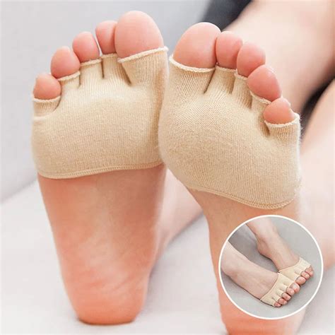 1 Pair Super Elastic Foot Toe Separator Hallux Valgus Protector Bunion Adjuster Pain Relief ...