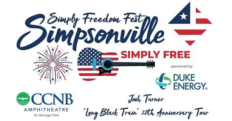 Simpsonville Simply Freedom Fest, CCNB Amphitheatre at Heritage Park, Conestee, 2 July 2023 ...