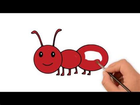 Ant Easy Drawing For Kids - bmp-urban