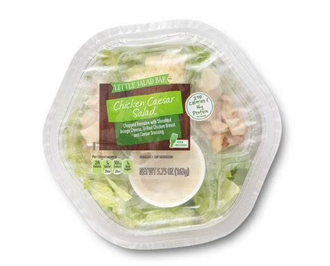 Chicken Caesar Salad Bowl - Little Salad Bar | ALDI US