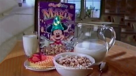 Mickey's "MAGIX" Cereal COMMERCIAL (2002) - YouTube