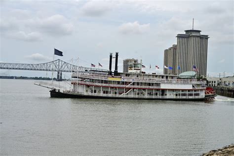 Sternwheeler Leaving the Dock on the Mississippi River Stock Image ...