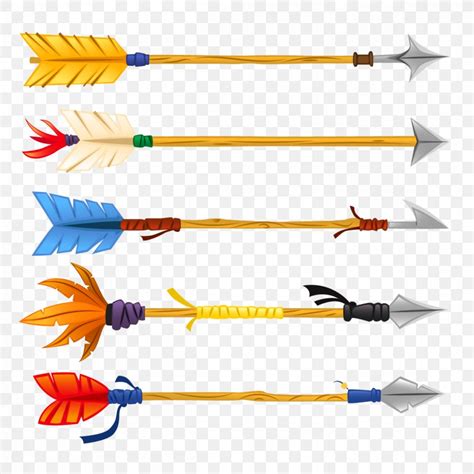 Arrow Euclidean Vector Feather, PNG, 1200x1200px, Feather, Copying, Ranged Weapon, Wing, Yellow ...