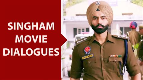 Parmish Verma's Singham Movie Famous Dialogues in Punjabi