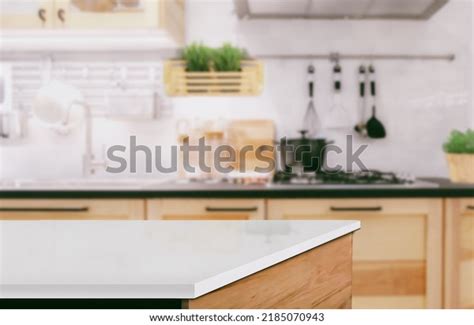 White Marble Texture Table Top On Stock Photo 2185070943 | Shutterstock