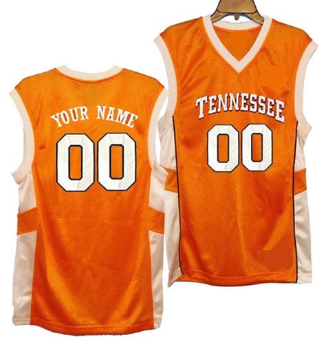 Tennessee Volunteers Style Customizable Basketball Jersey – Best Sports Jerseys