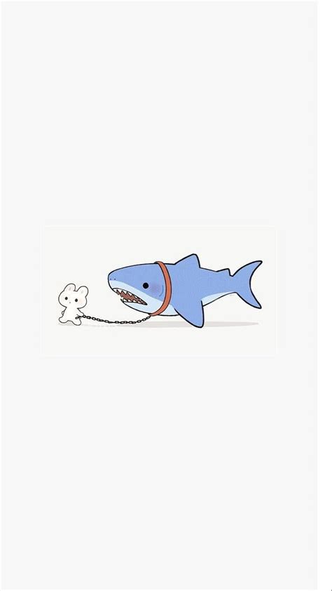 Cute Shark, Cute Cartoon Shark HD phone wallpaper | Pxfuel