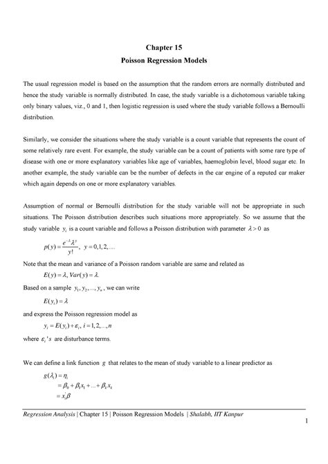 Chapter 15-Regression-Poisson Regression Models - Regression Analysis ...