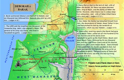 The Bible: Deborah and Barak