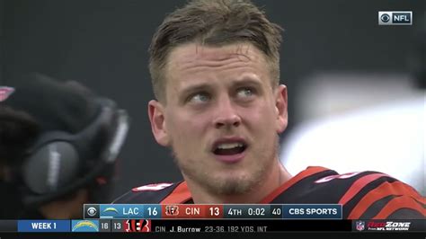 Joe Burrow Went From Leading A Game-Winning Drive To Making This Face In A Matter Of Moments ...