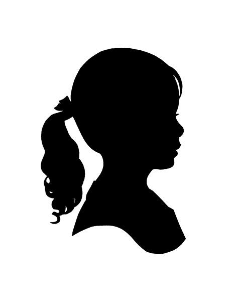 girl head silhouette clipart 10 free Cliparts | Download images on Clipground 2024