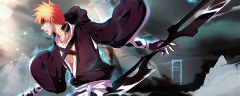 1200x480 bleach, kurosaki ichigo, anime 1200x480 Resolution Wallpaper, HD Anime 4K Wallpapers ...