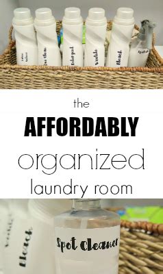 Laundry Room Organization with Labels | Laundry room organization, Laundry room, Room organization