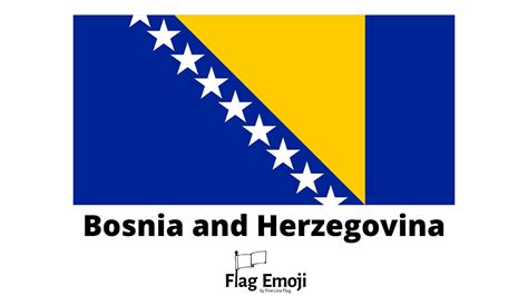 Bosnia & Herzegovina Flag Emoji 🇧🇦 - Copy & Paste - How Will It Look on ...