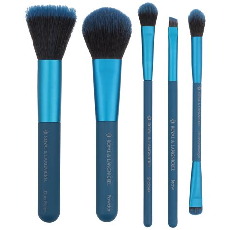 MODA 6pc Perfect Mineral Makeup Brush Kit, Blue - Walmart.com - Walmart.com