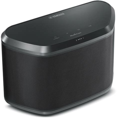 Yamaha WX-030 MusicCast Wireless Speaker (Black) WX-030BL B&H