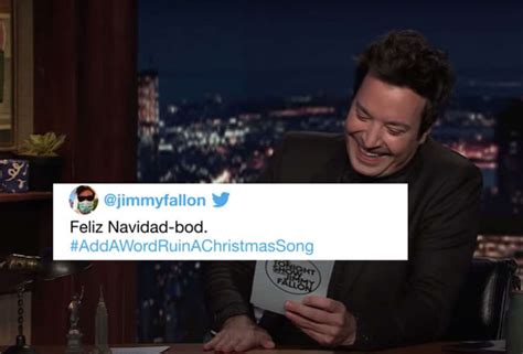 Jimmy Fallon Hashtags: Viewers Ruin Christmas Songs By Adding One Word ...