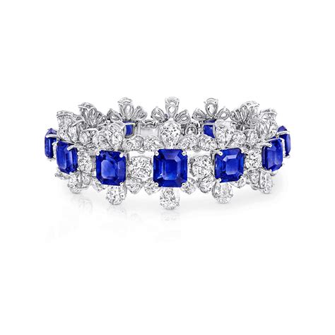 Sapphire High Jewellery | Unique High Jewellery | Blue sapphire jewelry set, Diamond bracelet ...