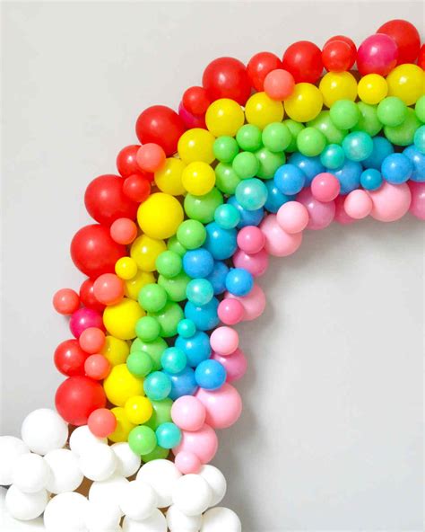 Rainbow Balloon Arch | Martha Stewart