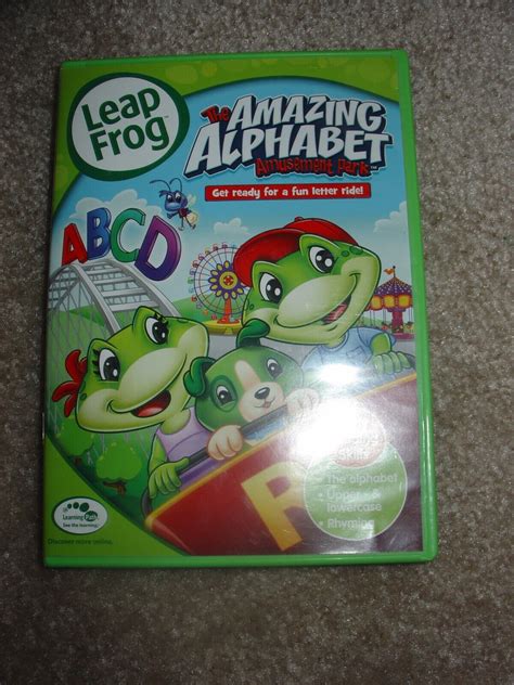 LeapFrog: The Amazing Alphabet Amusement Park DVD W/CASE KIDS XMAS GIFT WOW 2-5y | eBay