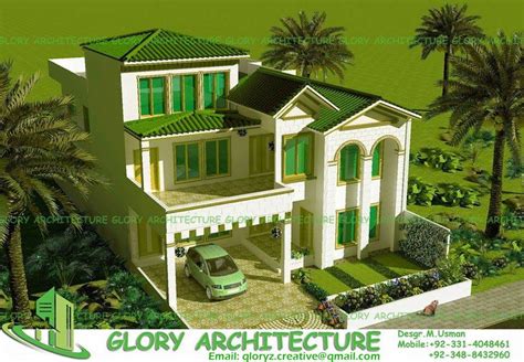 classical 3D house view Architectural Drawings. Structural Drawings. electrical drawings ...