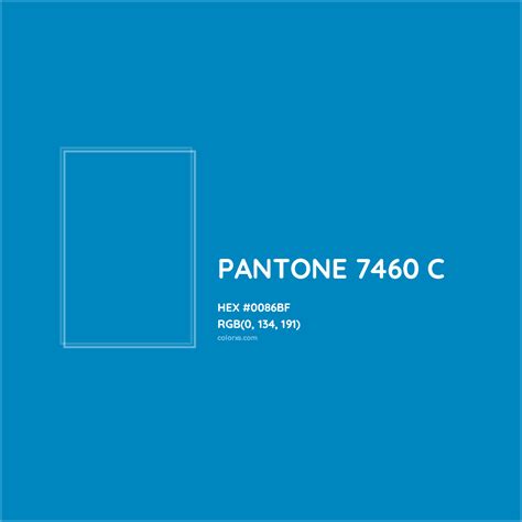 About PANTONE 7460 C Color - Color codes, similar colors and paints - colorxs.com