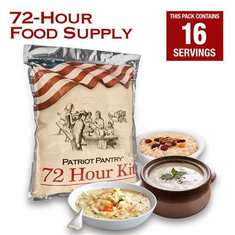 Ready Hour 72-Hour Survival Food Kit - Emergency Food Storage - My ...