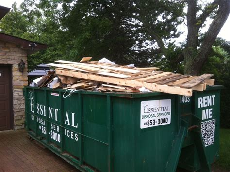 Size matters when it comes to construction waste bins. - Essential Disposal