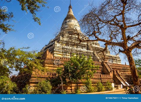 Myanmar Bagan Temples Light Burma Travel Pagan Kingdom Stock Image ...