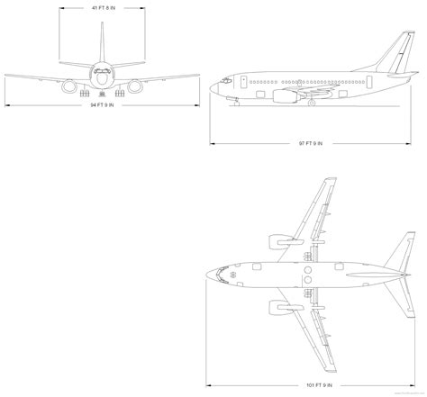 Boeing 737 Max Blueprint