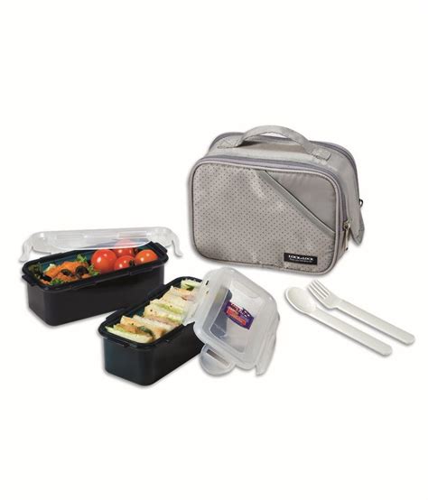 Lock & Lock Square Lunch Box Set: Buy Online at Best Price in India ...