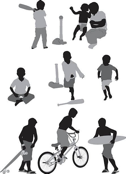 60+ Kids Playing Baseball Silhouettes Stock Photos, Pictures & Royalty-Free Images - iStock