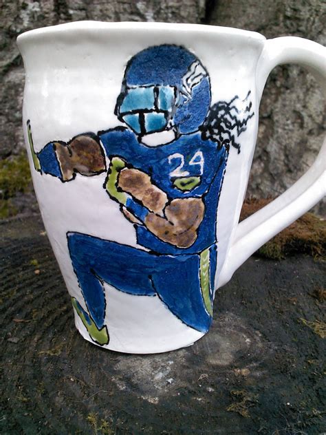 Beast mode mug. Seattle Seahawks mug. Custom NFL mug by ItsYourMug