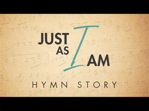 Just As I Am Hymn Story | Grace Ministries | SermonSpice