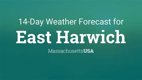 East Harwich, Massachusetts, USA 14 day weather forecast