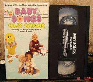 Baby Songs Sing Together Vhs HAP PALMER RARE HTF Sing Along Everybody