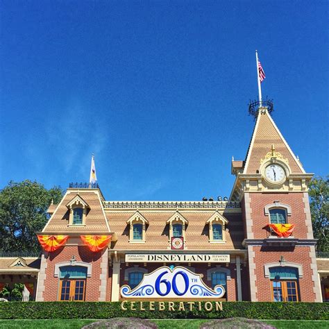 Disneyland 60th Celebration | Disneyland Main Street Station… | Flickr