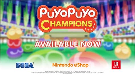 Puyo Puyo Champions trailer leaked