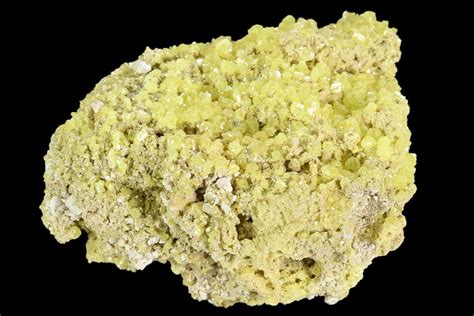 2.65" Sulfur Crystal Cluster on Matrix - Nevada (#129745) For Sale - FossilEra.com