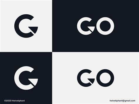 GO - logo concept by Helvetiphant™ on Dribbble