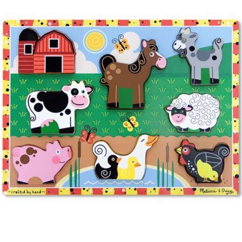 Farm Chunky Puzzle - 8 Pieces | MY Play Café