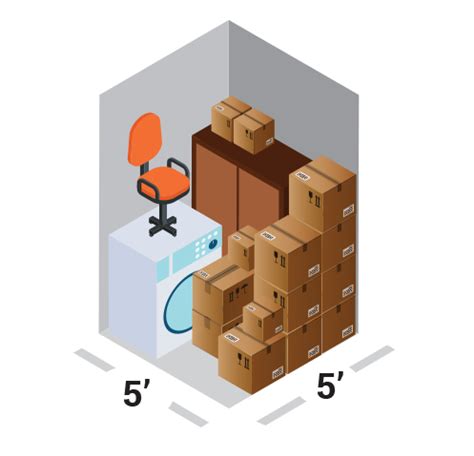 Size Guide - Chicago Northside Storage