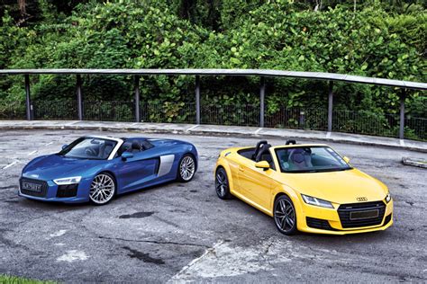 Audi R8 Spyder and Audi TT Roadster are divine wind turbines | Torque