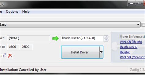 USBasp: Driver Installation