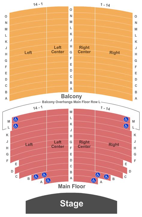 Sioux Falls Orpheum Theater Seating Chart | Sioux Falls Orpheum Theater ...