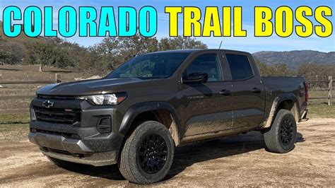 2023 Chevy Colorado Trail Boss Exterior Tour & Walkaround - YouTube