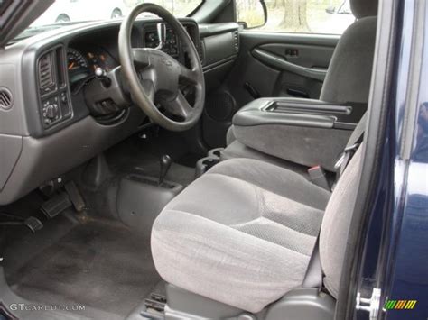 Dark Charcoal Interior 2007 Chevrolet Silverado 1500 Classic Work Truck Regular Cab 4x4 Photo ...